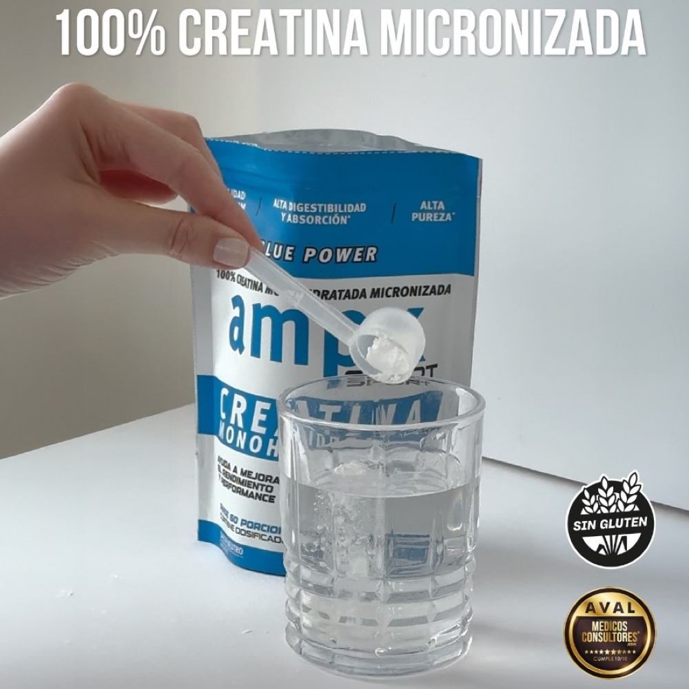 Pack 2 Ampk Sport Blue Power Creatina En Polvo