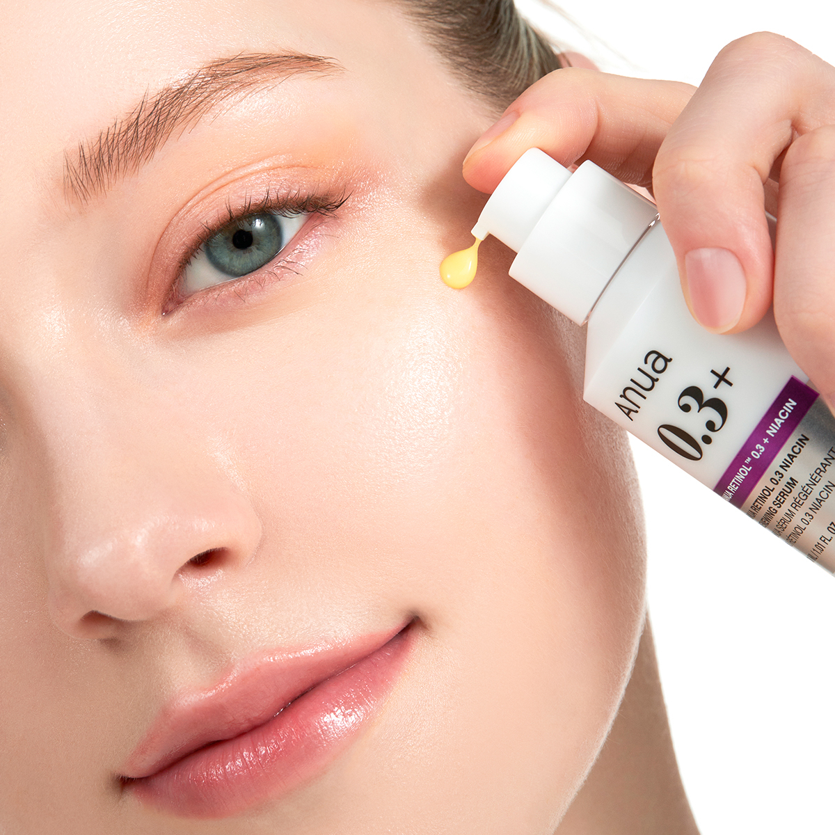 Anua Nano Retinol 0.3% + Niacin Renewing Serum Facial