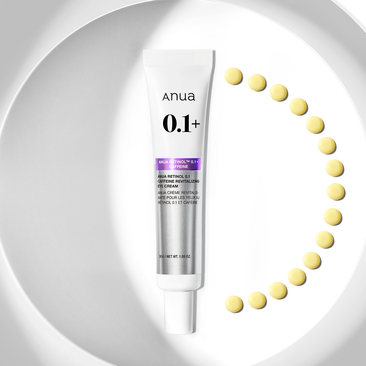 Anua Retinol 0.1 Caffeine Revitalizing Contorno De Ojos