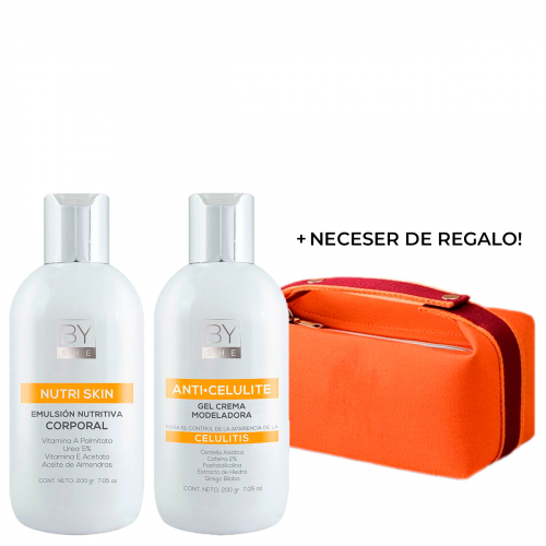 By Derm Rutina Corporal Nutri Skin + Anti Celulite + Regalo!