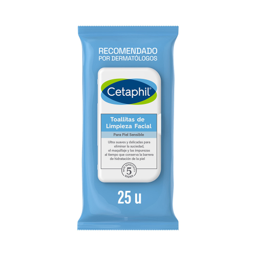 Cetaphil Toallitas De Limpieza Facial Piel Sensible