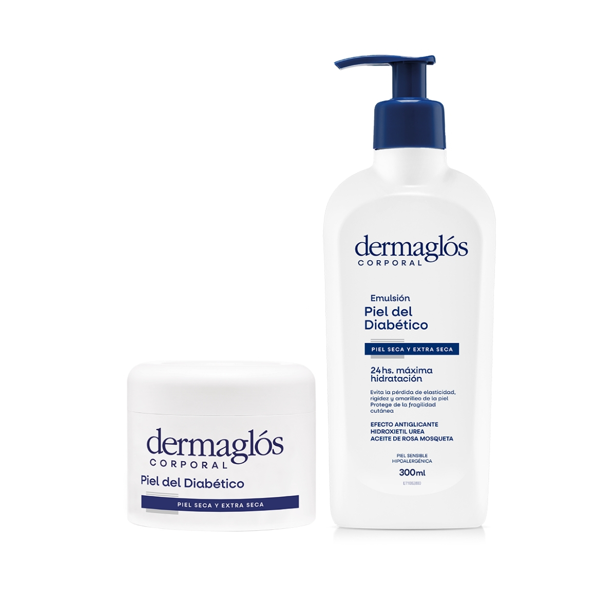 Combo Dermaglós Corporal Piel Del Diabético Extra Seca