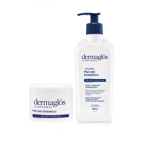 Combo Dermaglós Corporal Piel Del Diabético Extra Seca