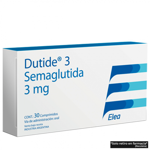 Dutide 3mg X 30 Comprimidos