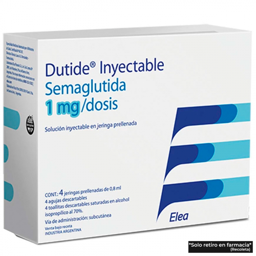 Dutide Inyectable Semanal X 1mg