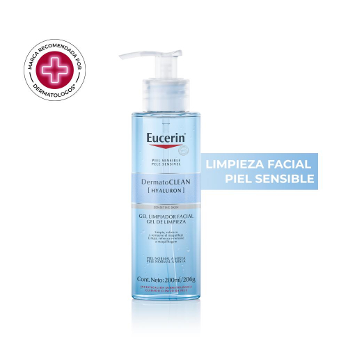 Eucerin Dermatoclean Gel De Limpieza Facial