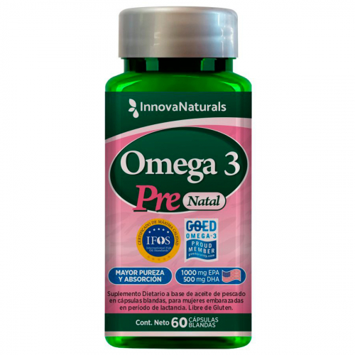 Innovanaturals Omega 3 Pre Natal Suplemento