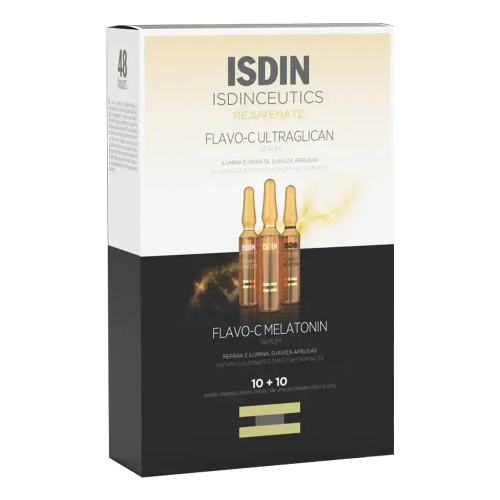 Isdinceutics Flavo-c Ultraglican Melatonin Ampollas