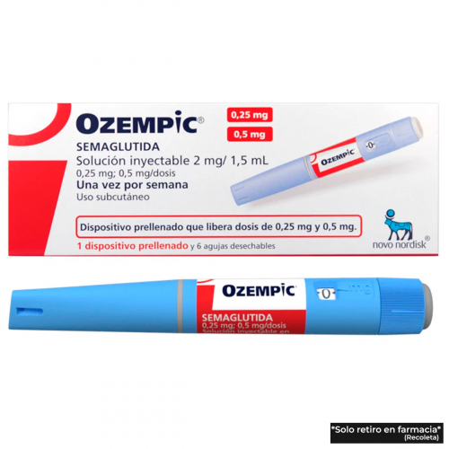 Ozempic Inyectable Semanal X 0,25mg