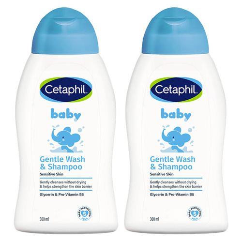 Pack 2 Cetaphil Baby Baño Líquido Y Shampoo