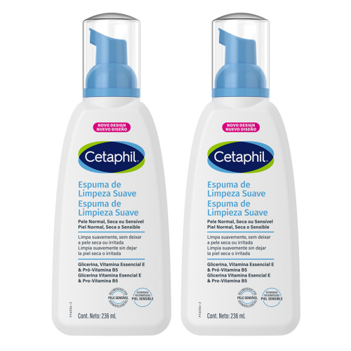Pack 2 Cetaphil Espuma De Limpieza