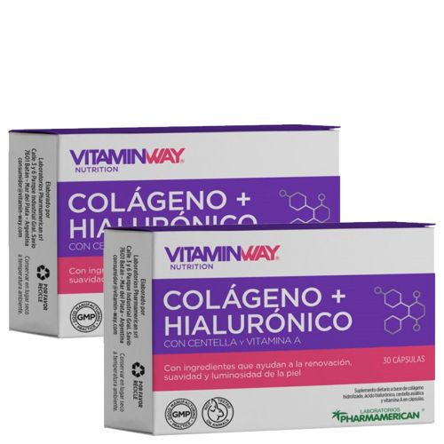 Pack 2 Vitamin Way Colágeno + Hialurónico