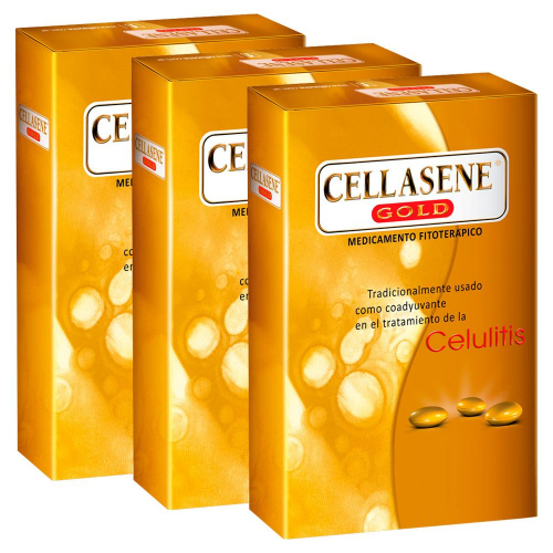 Pack 3 Cellasene Gold