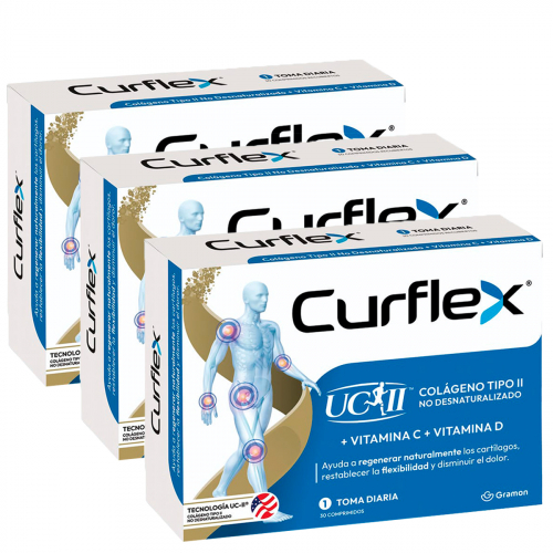 Pack 3 Curflex Colágeno Tipo Ii