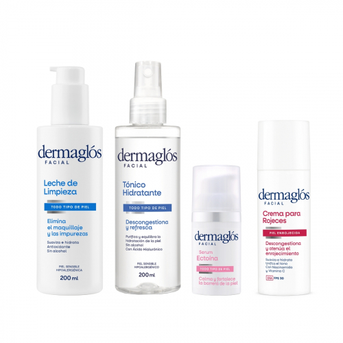 Rituna Dermaglós Facial Piel Enrojecida + Serum Ectoína