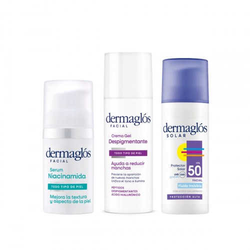 Rutina Dermaglós Facial Despigmentante + Protector Solar