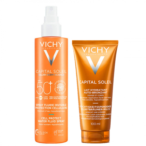 Vichy Capital Soleil Combo Spray Corporal + Autobronceante