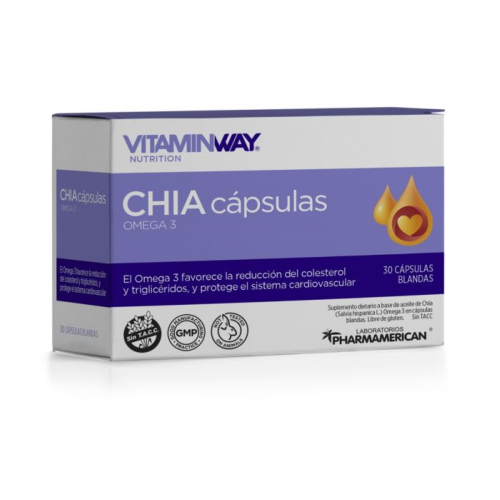 Vitamin Way Chia Omega 3 Cápsulas