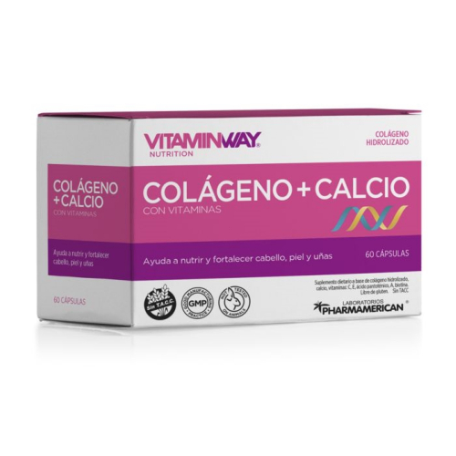 Vitamin Way Colágeno + Calcio Suplemento