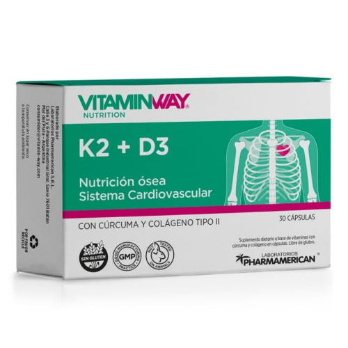 Vitamin Way K2 + D3 Salud ósea