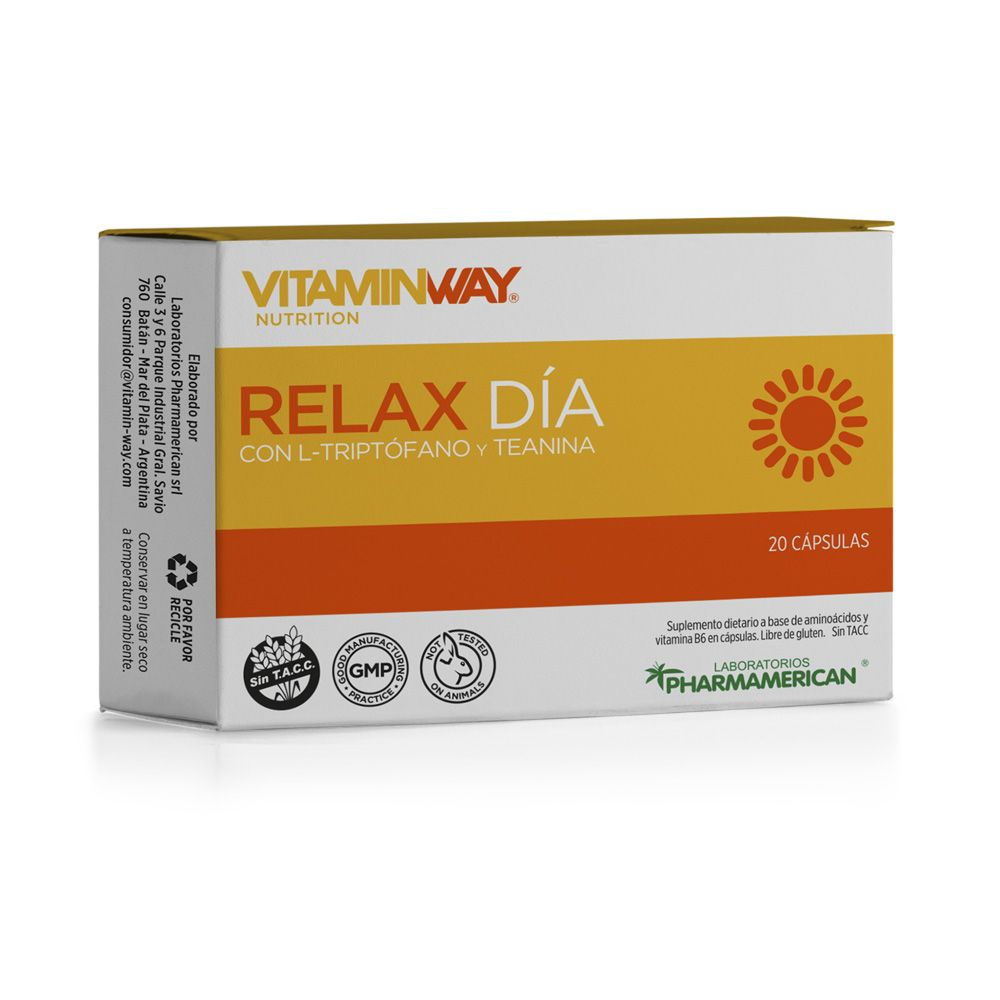 Vitamin Way Relax Día Cápsulas