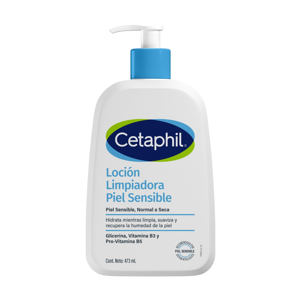 Cetaphil Loción Limpiadora Pieles Secas Y Sensibles X 473ml