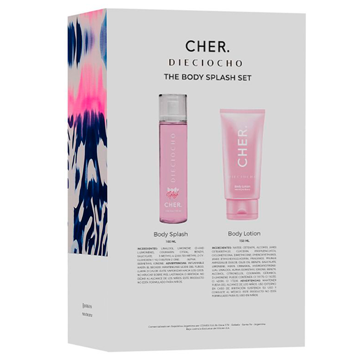 Cher Dieciocho The Body Splash Set