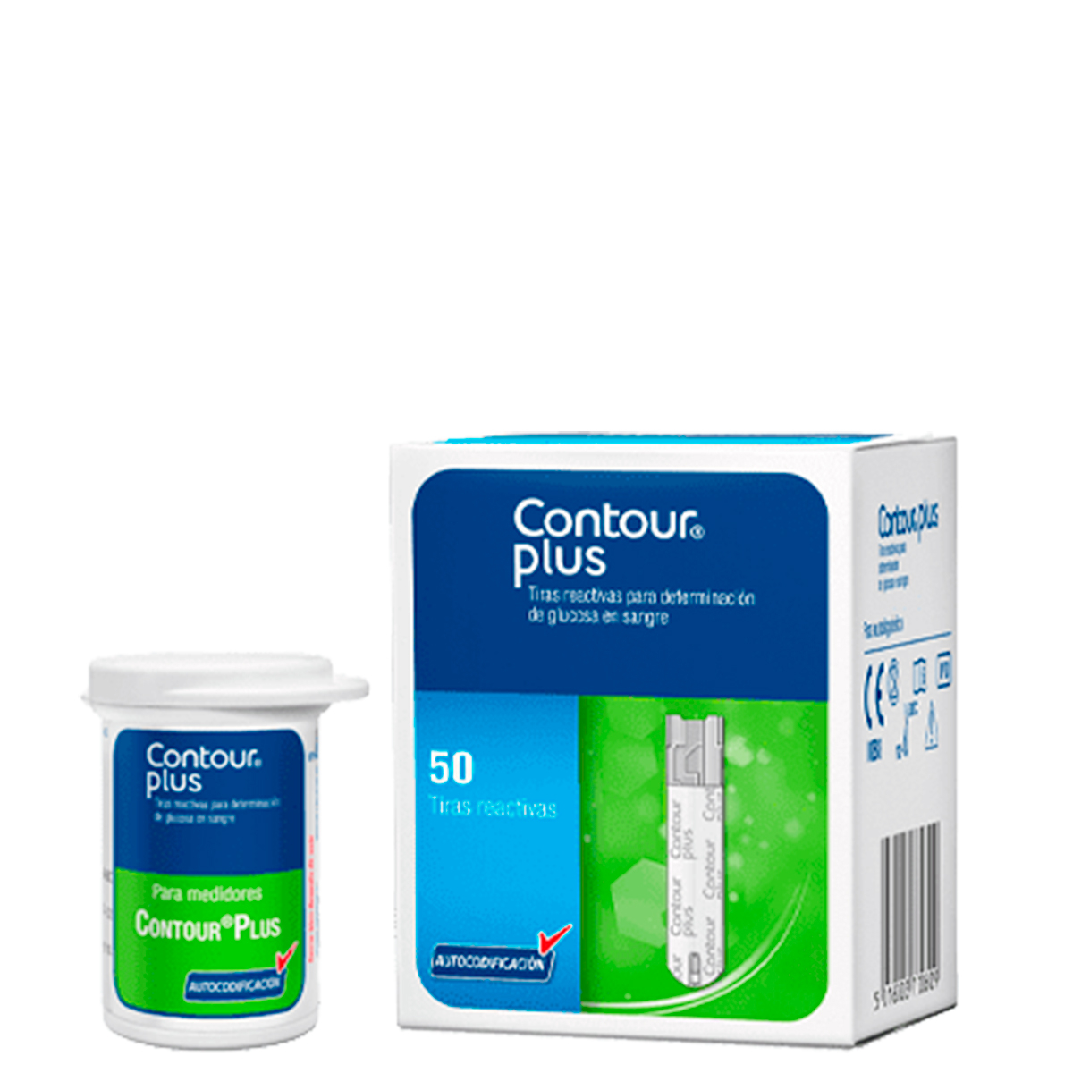 Contour Plus 50 Tiras Reactivas