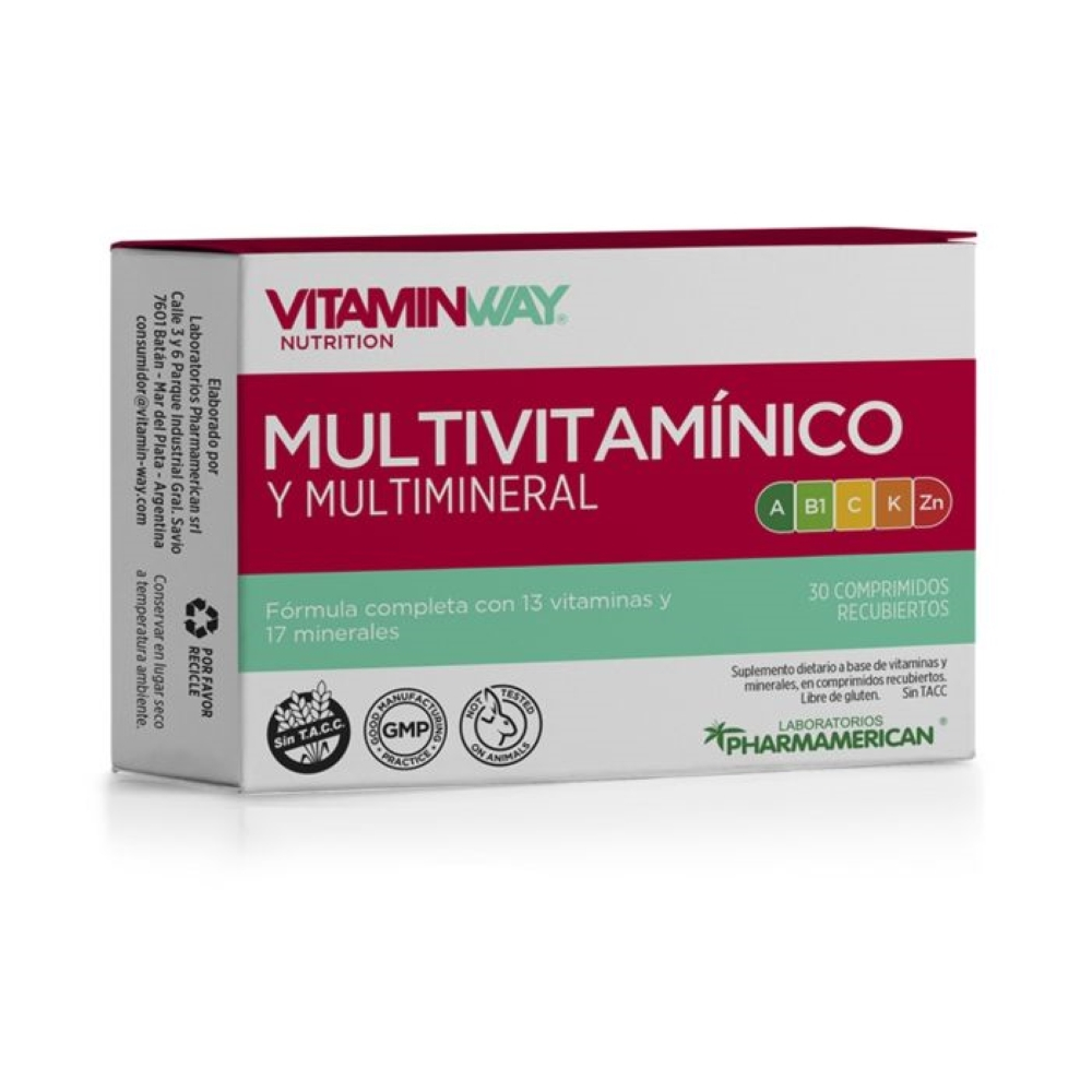 Pack 2 Vitamin Way Multivitamínico Y Multimineral