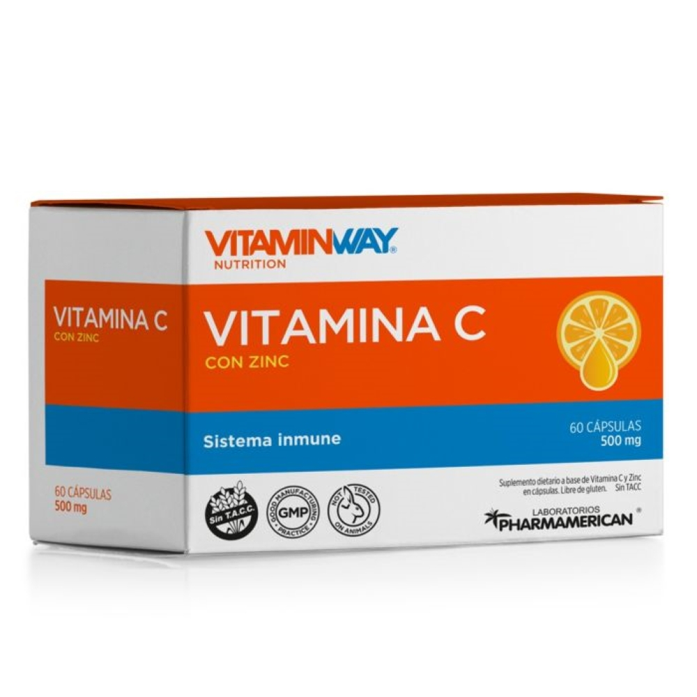 Pack 3 Vitamin Way Vitamina C X 60 Cápsulas