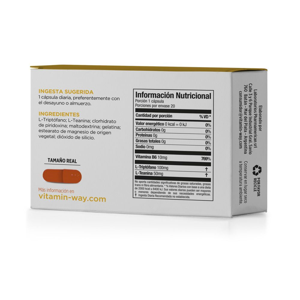 Vitamin Way Relax Día Cápsulas
