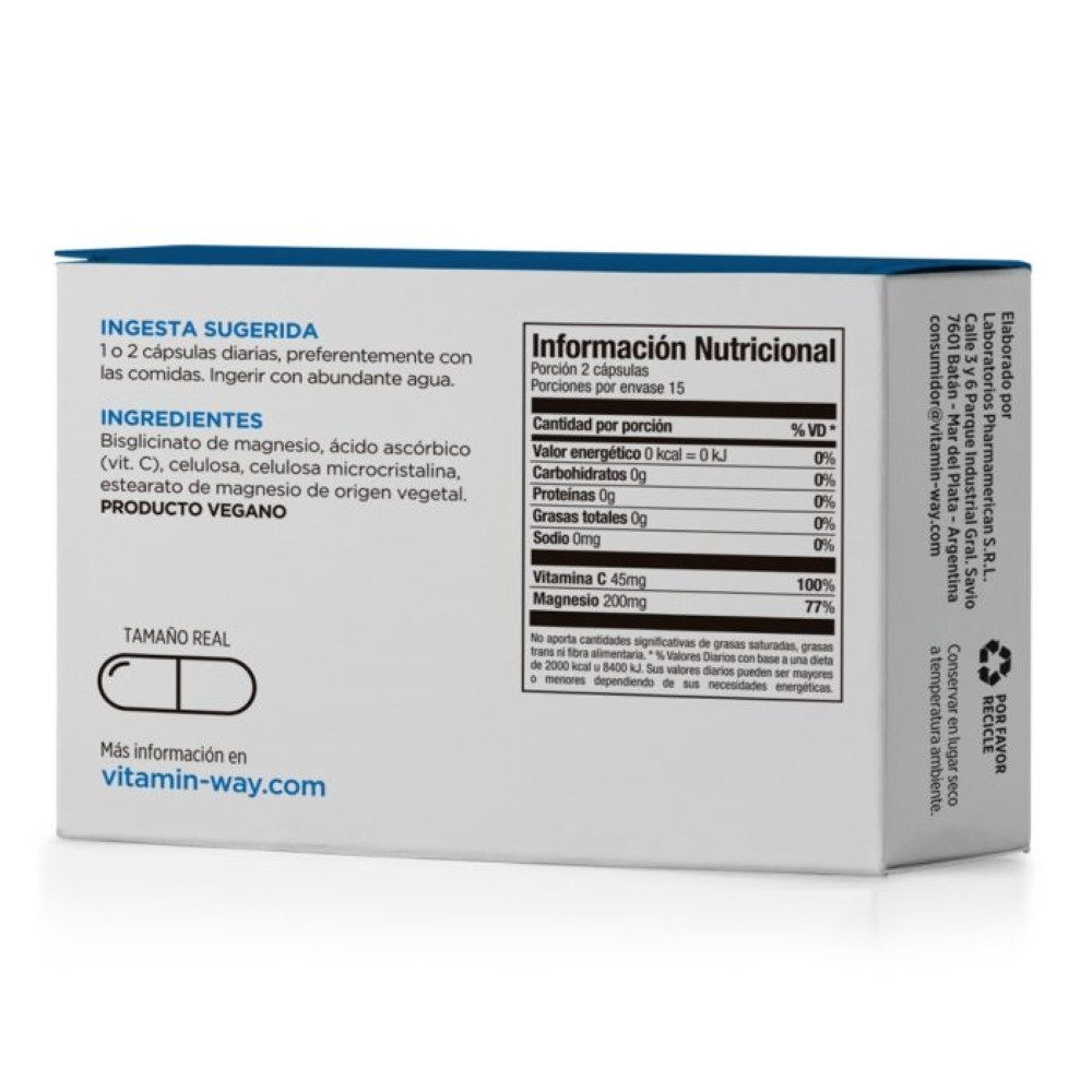 Vitamin Way Bisglicinato De Magnesio