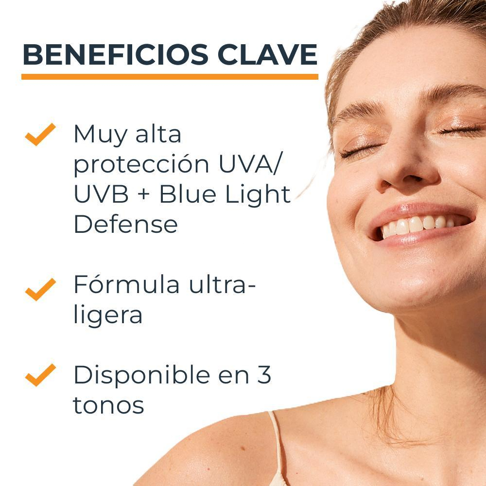 Eucerin Hydro Fluid Facial Fps50+ Protector Solar Color