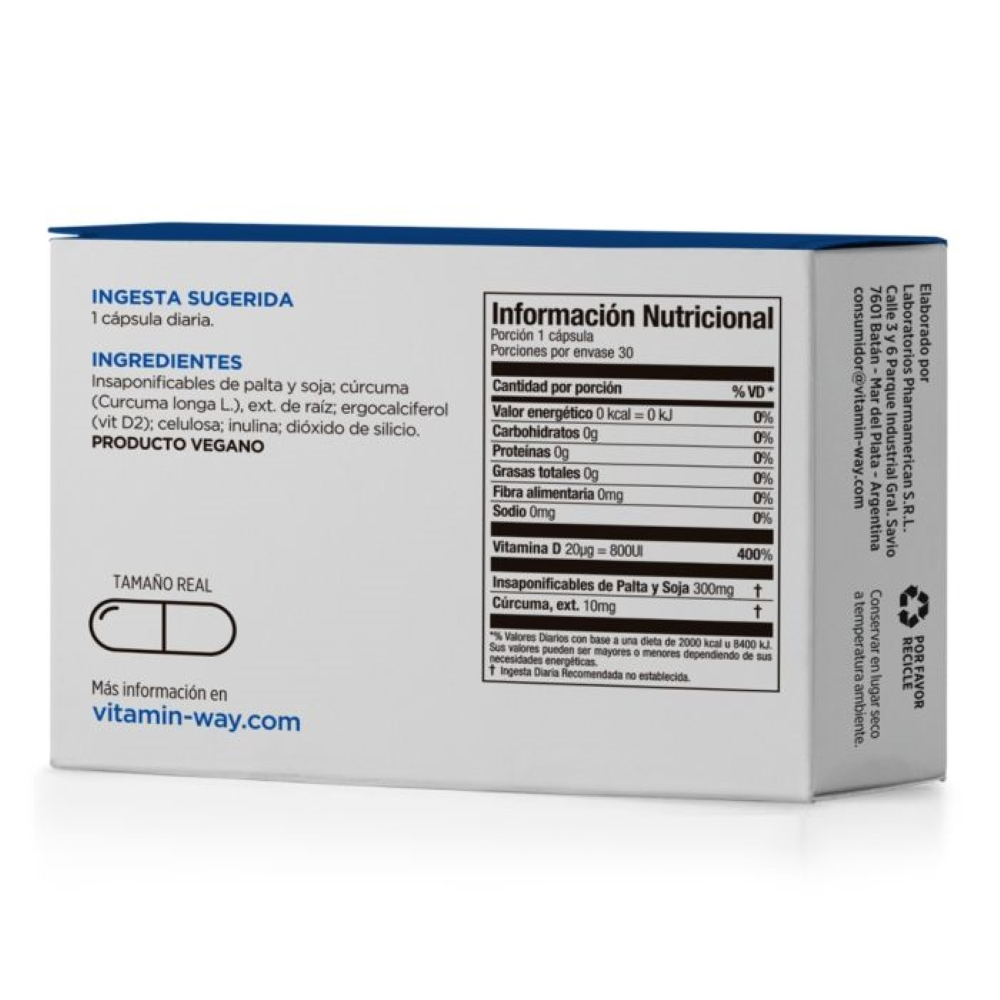 Pack 2 Vitamin Way Insaponificables De Soja Y Palta