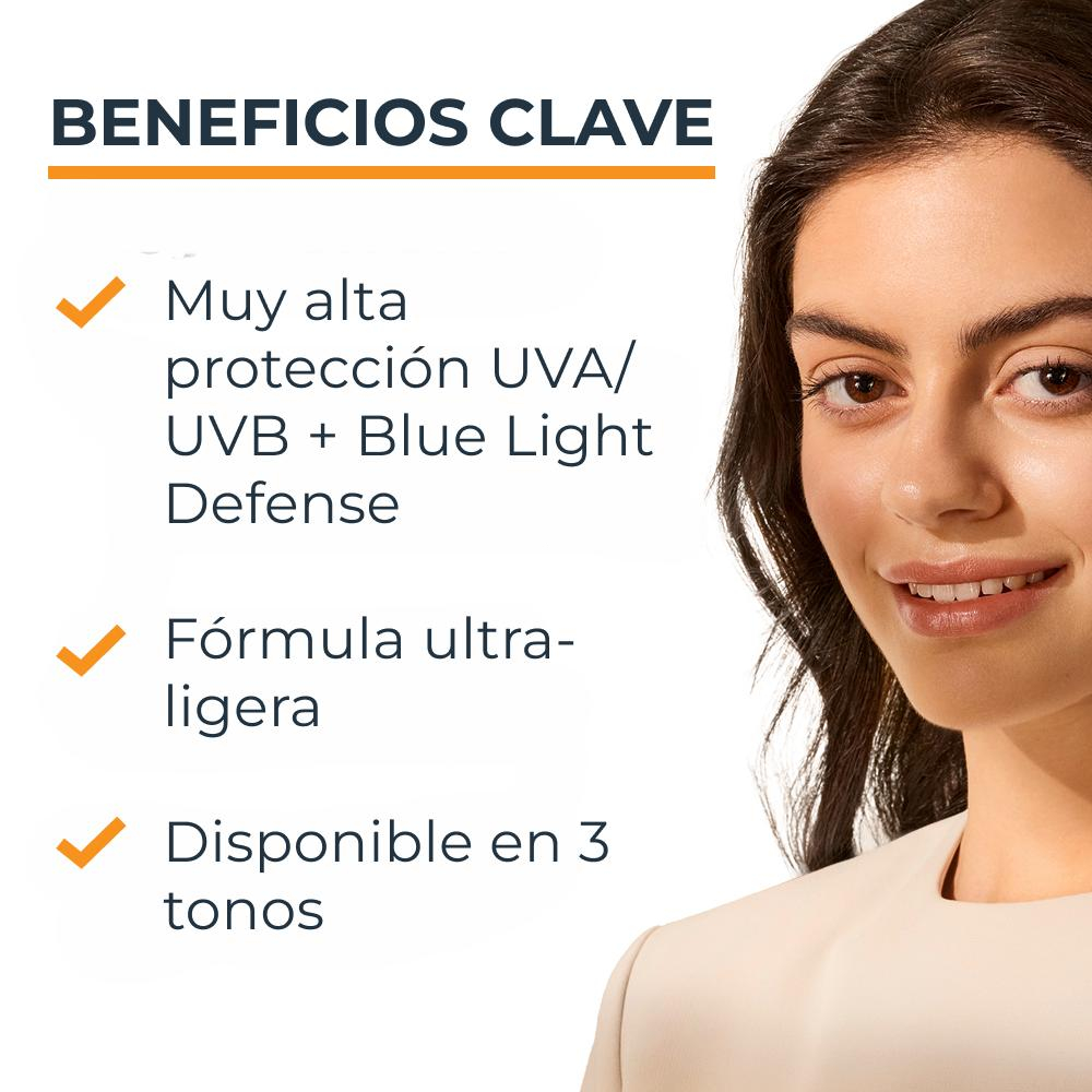 Eucerin Hydro Fluid Facial Fps50+ Protector Solar Color