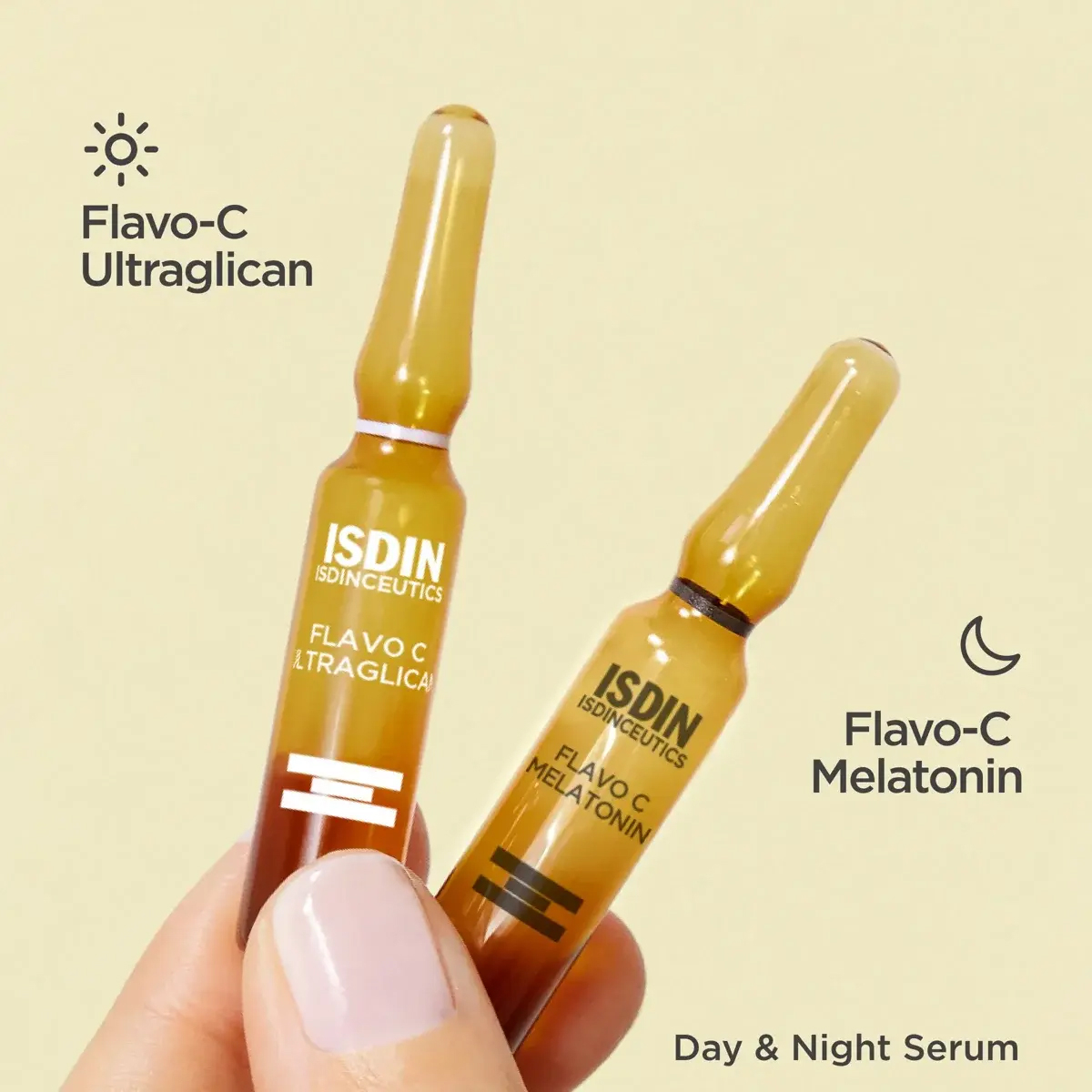 Isdinceutics Flavo-c Ultraglican Melatonin Ampollas