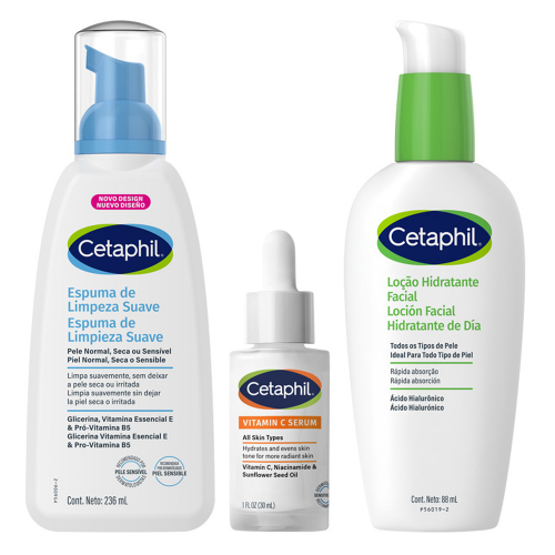 Rutina Cetaphil Hidratante E Iluminadora Facial