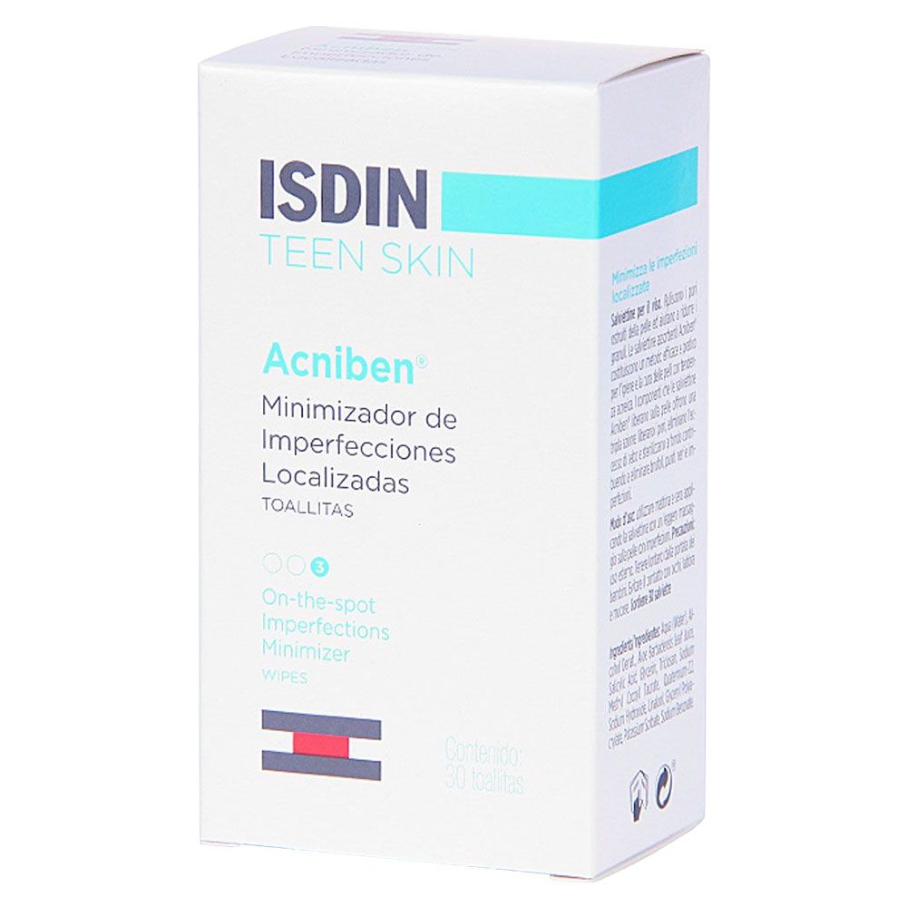 Acniben teen skin toallitas limpiadoras