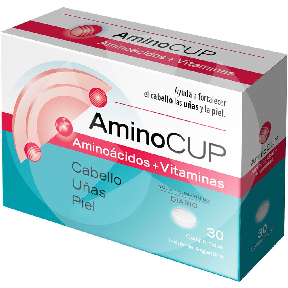 Aminocup x 30 comprimidos - Farmacia Leloir - Tu farmacia online las 24hs