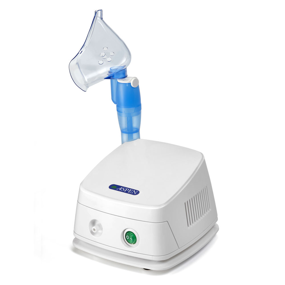 Aspen nebulizador compresor a pistón na186 multiflow