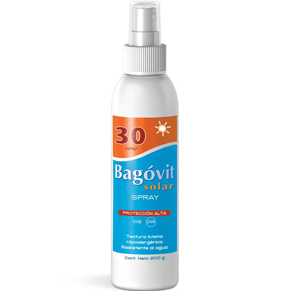 Bagóvit solar fps 30 emulsión spray hidratante