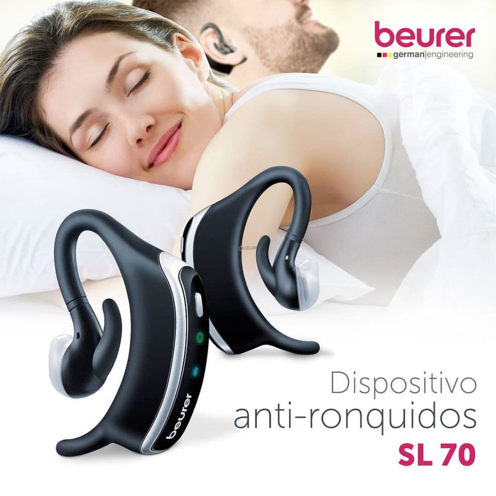 Beurer Sl70 Dispositivo Anti Ronquido - Farmacia Leloir - Tu farmacia  online las 24hs