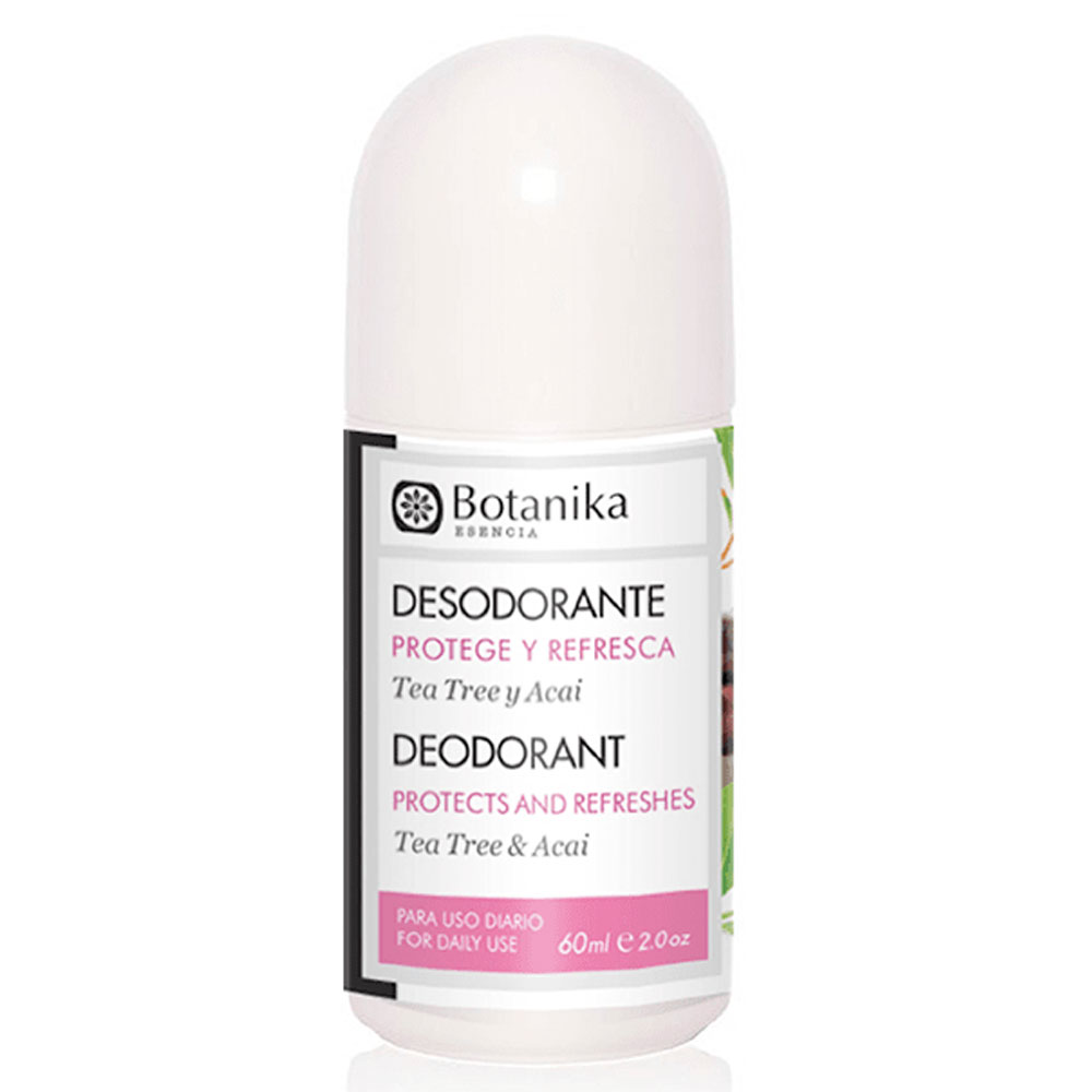 Botanika desodorante roll on tea tree y acai