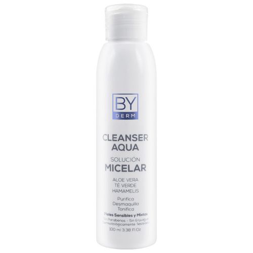 By Derm Cleanser Aqua Solución Micelar Pieles Sensibles