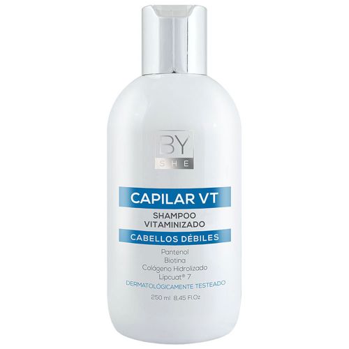 By She Capilar Vt Shampoo Vitaminizado Cabellos Débiles