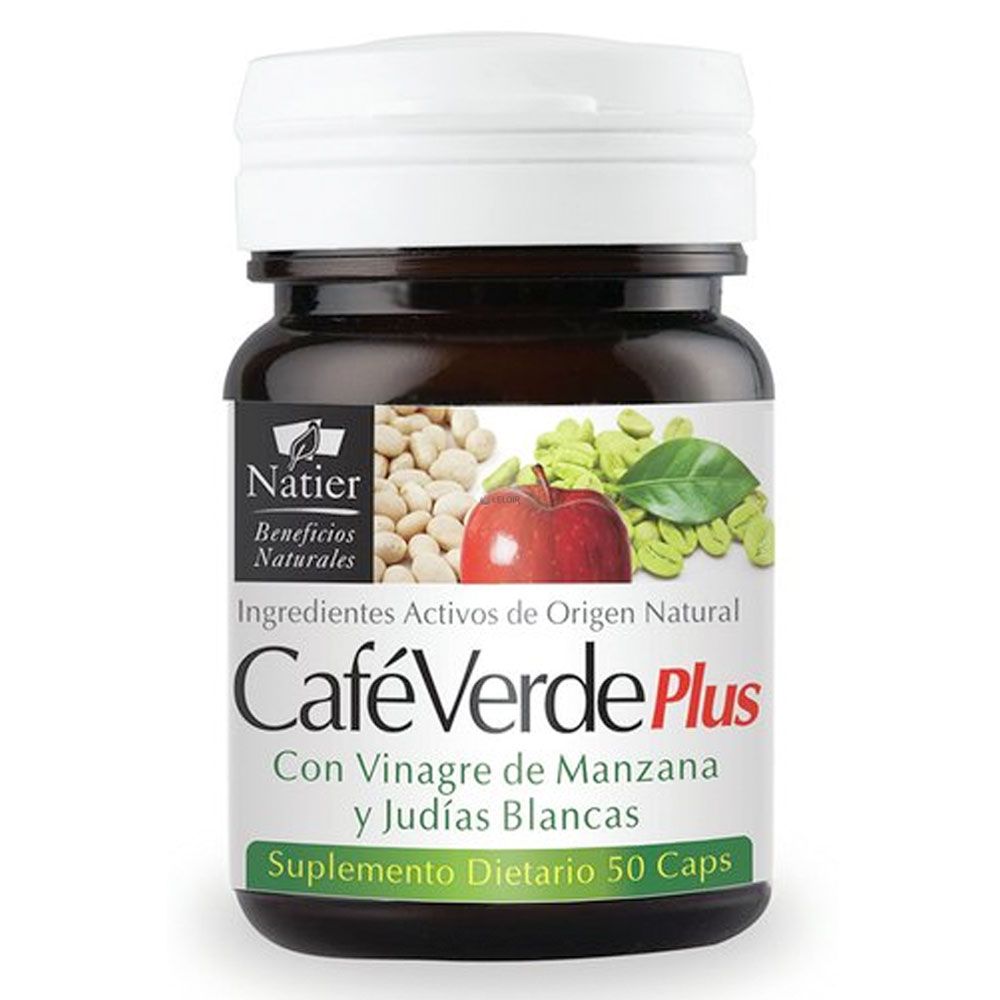 Natier café verde plus cápsulas