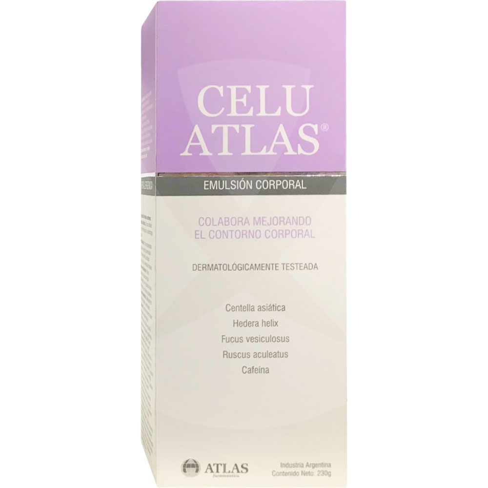 Celu atlas emulsión corporal reductora x 230g