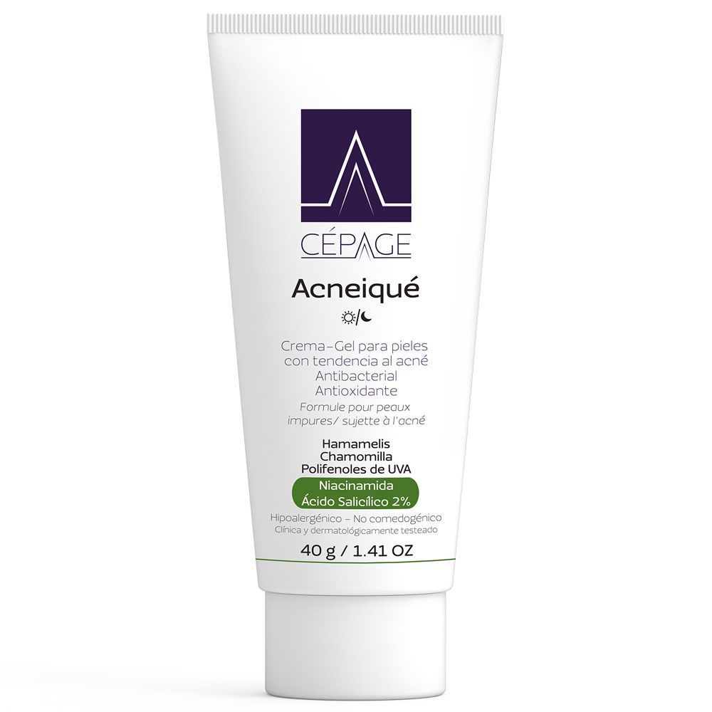 Cepage acneiqué crema gel seborregulador piel grasa