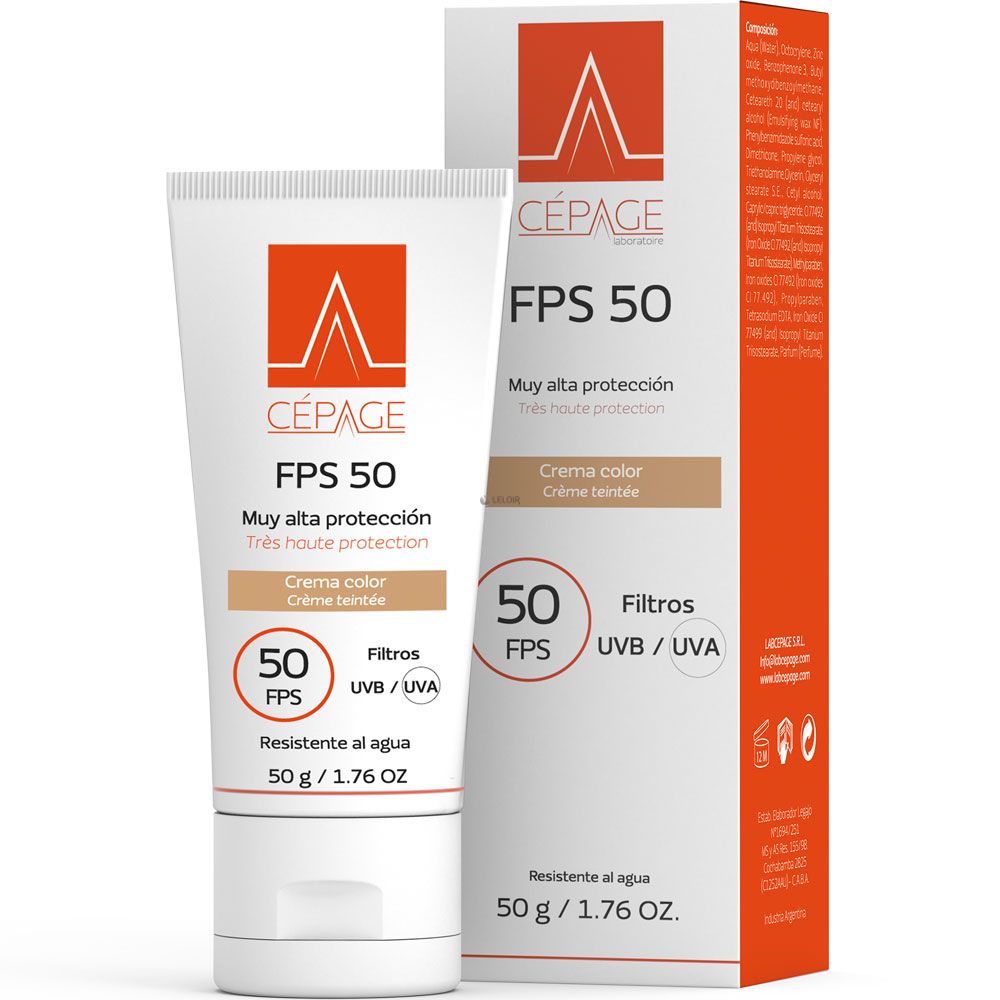 [ARCHIVADO] Cepage Protector Solar 50+ Color X 50 Gramos
