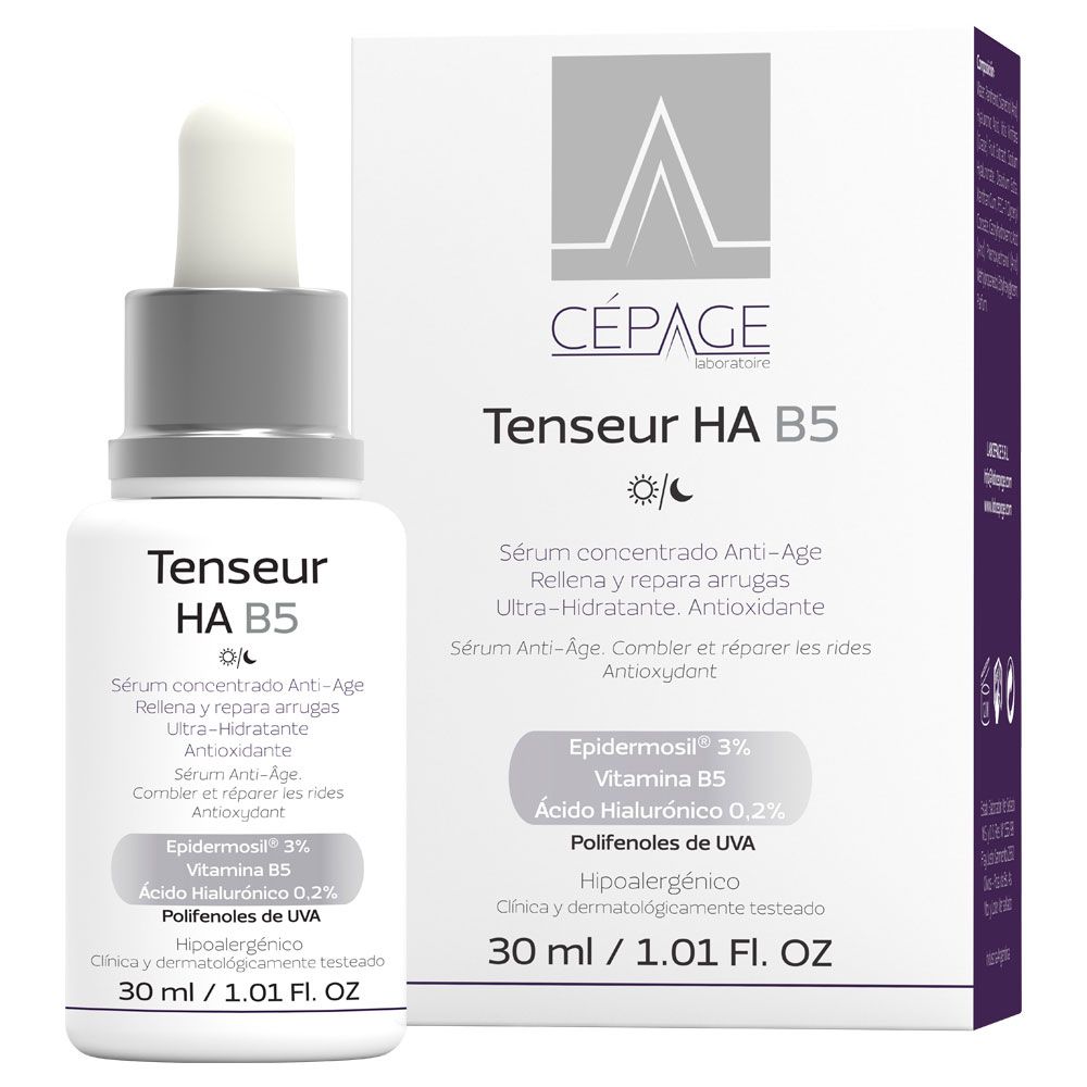 Cepage Tenseur Ha B5 Sérum Concentrado Antiedad X 30ml - Farmacia Leloir -  Tu farmacia online las 24hs